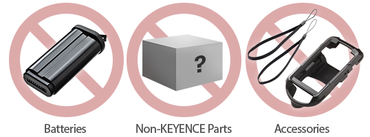 Batteries,Non-KEYENCE Parts,Accessories