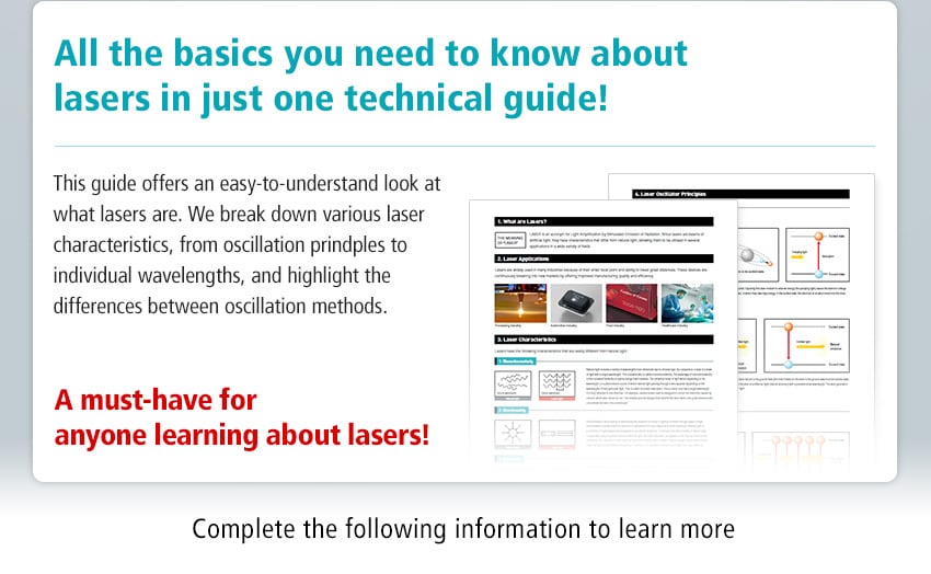 All the basic knowledge you need regarding lasers in just one technical guide!