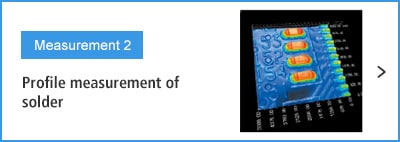 B- Measurement 2 Profile measurement of solder