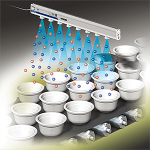 Measures against airborne foreign particles found around products