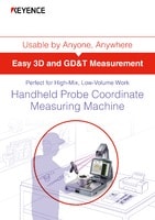 Perfect for High-Mix, Low-Volume Work Handheld Probe Coordinate Measuring Machine [Easy 3D and GD&T Measurement]