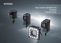 Vision System with Built-in AI VS Series Function Guide