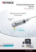 CL-3000 Series Confocal Displacement Sensor (Semiconductors) Catalogue
