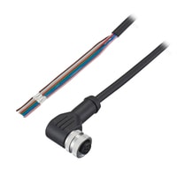 OP-88896 - Standard strand wire cable M12 L-shape 2 m PVC